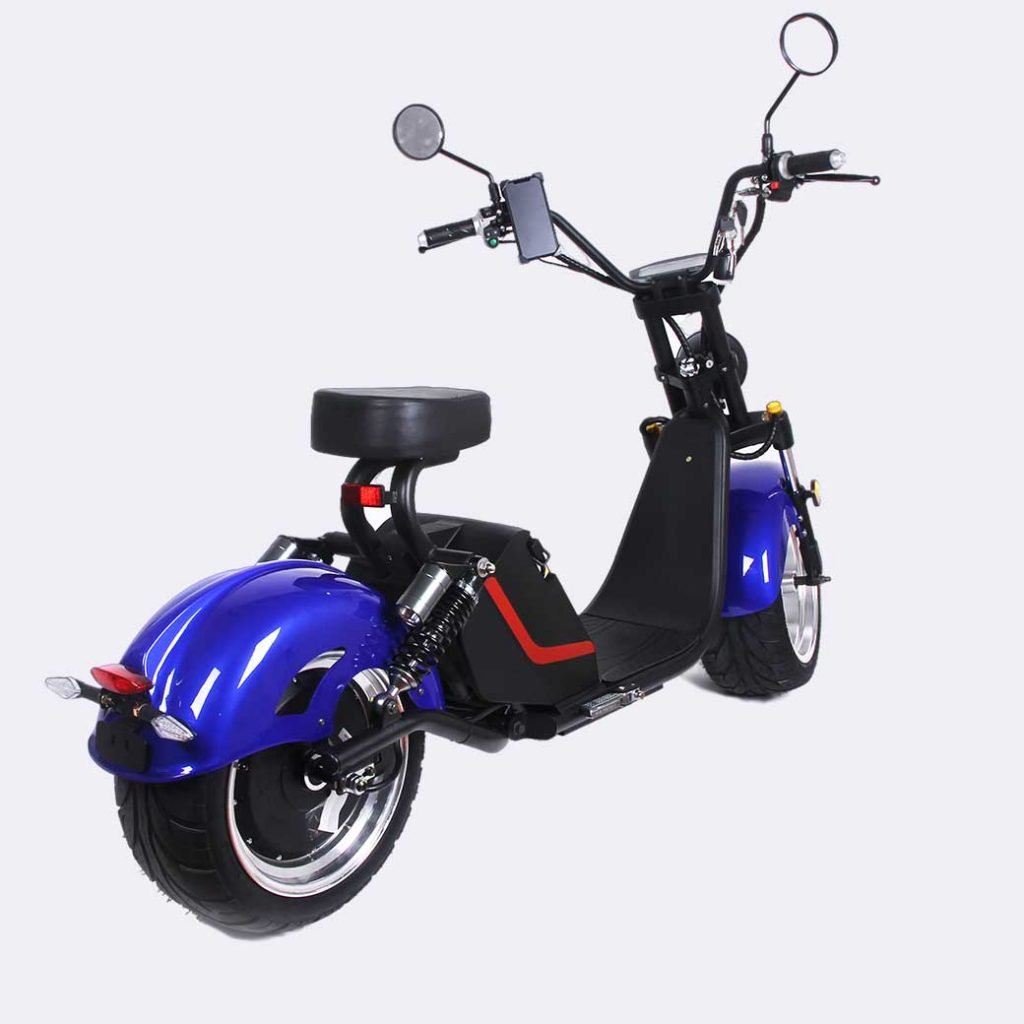 LEC-3.0 1500W Harley Electric Scooter Citycoco Motorcycle
