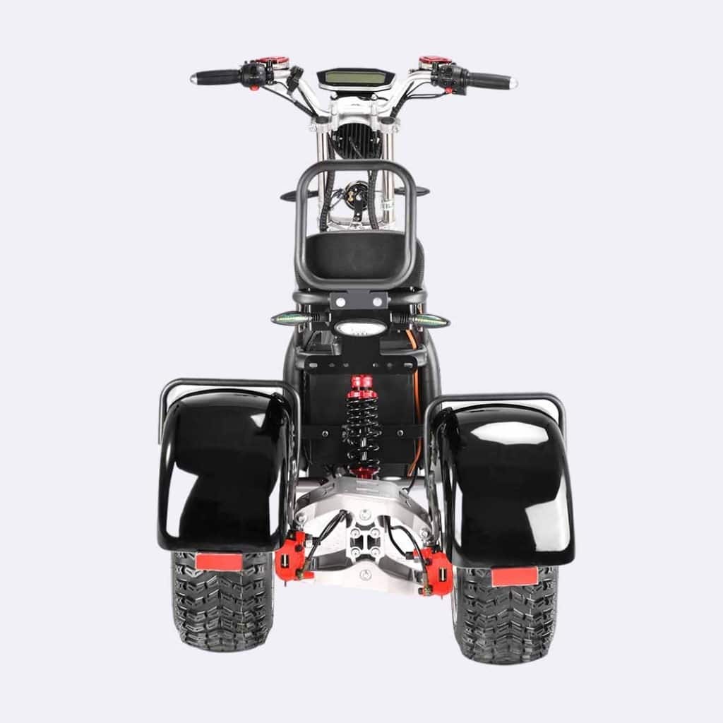 CP7 Electric Trike Scooter 2000w Dual Motor US Warehouse