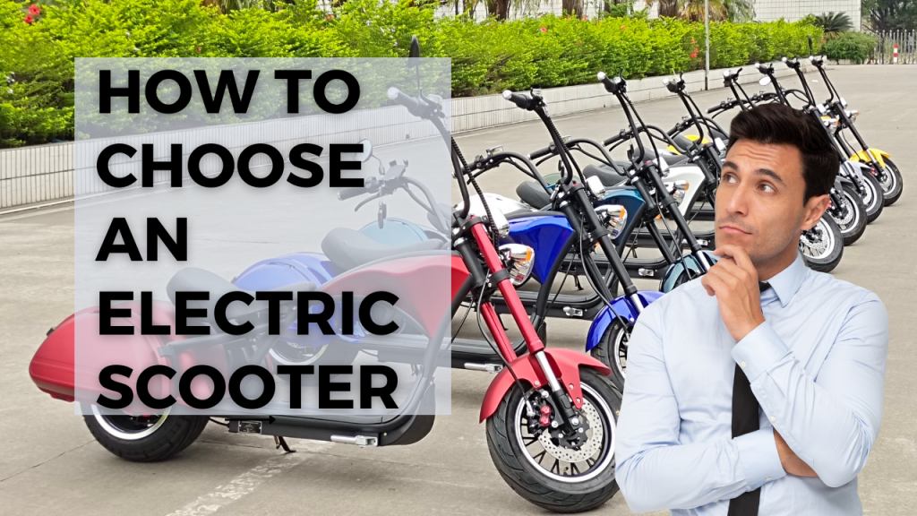How to Choose An Electric Scooter