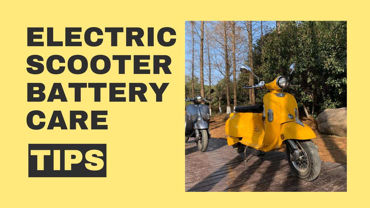 electric scooter battery care