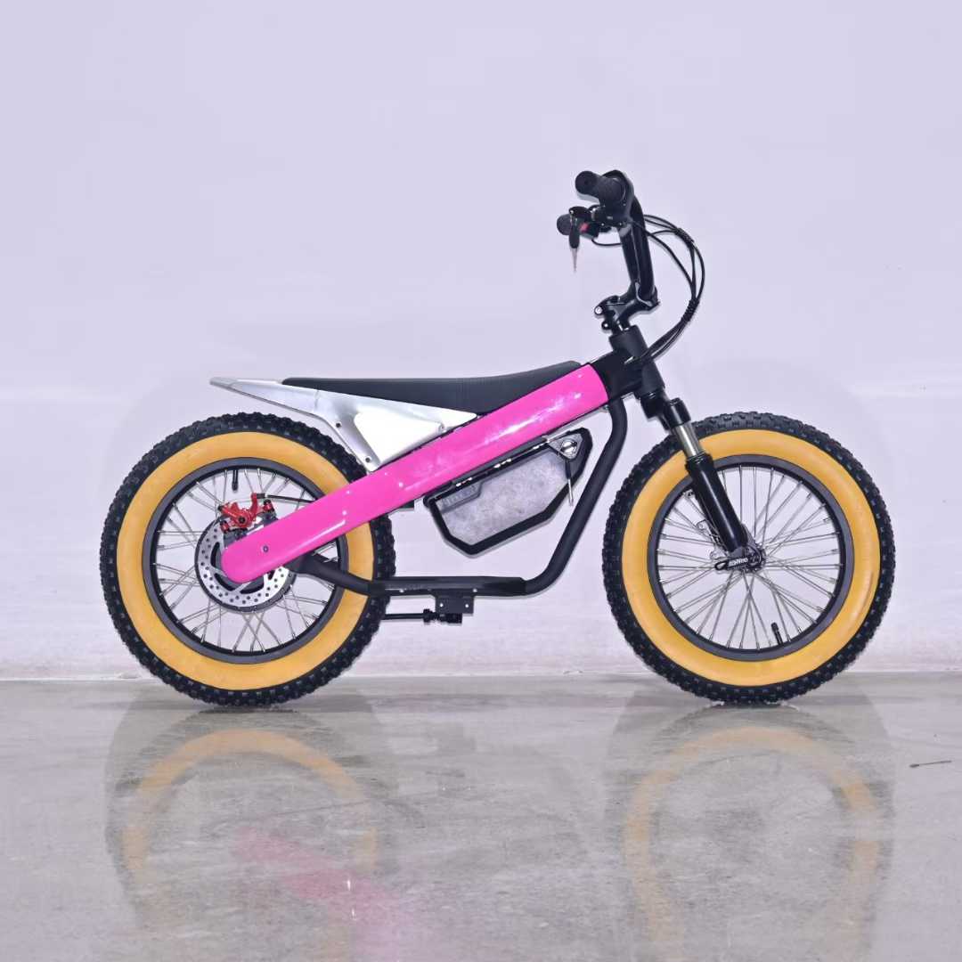 16 inch Electric Balance Bike Kids Bike with Lithium Battery - Imagen 2