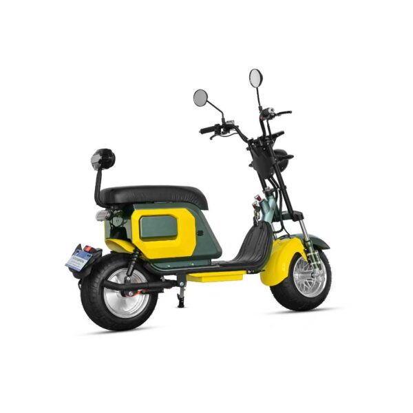 2025 Electric Citycoco E-Scooter New Upgrades Short-Axle Model Suitable Brazil 2000W - Image 5